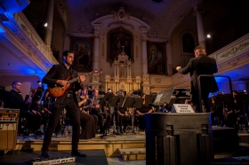 Guitar Player in Sanctuary